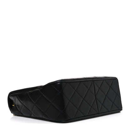 Chanel Lambskin Quilted Medium Single Flap Black 4 of 12