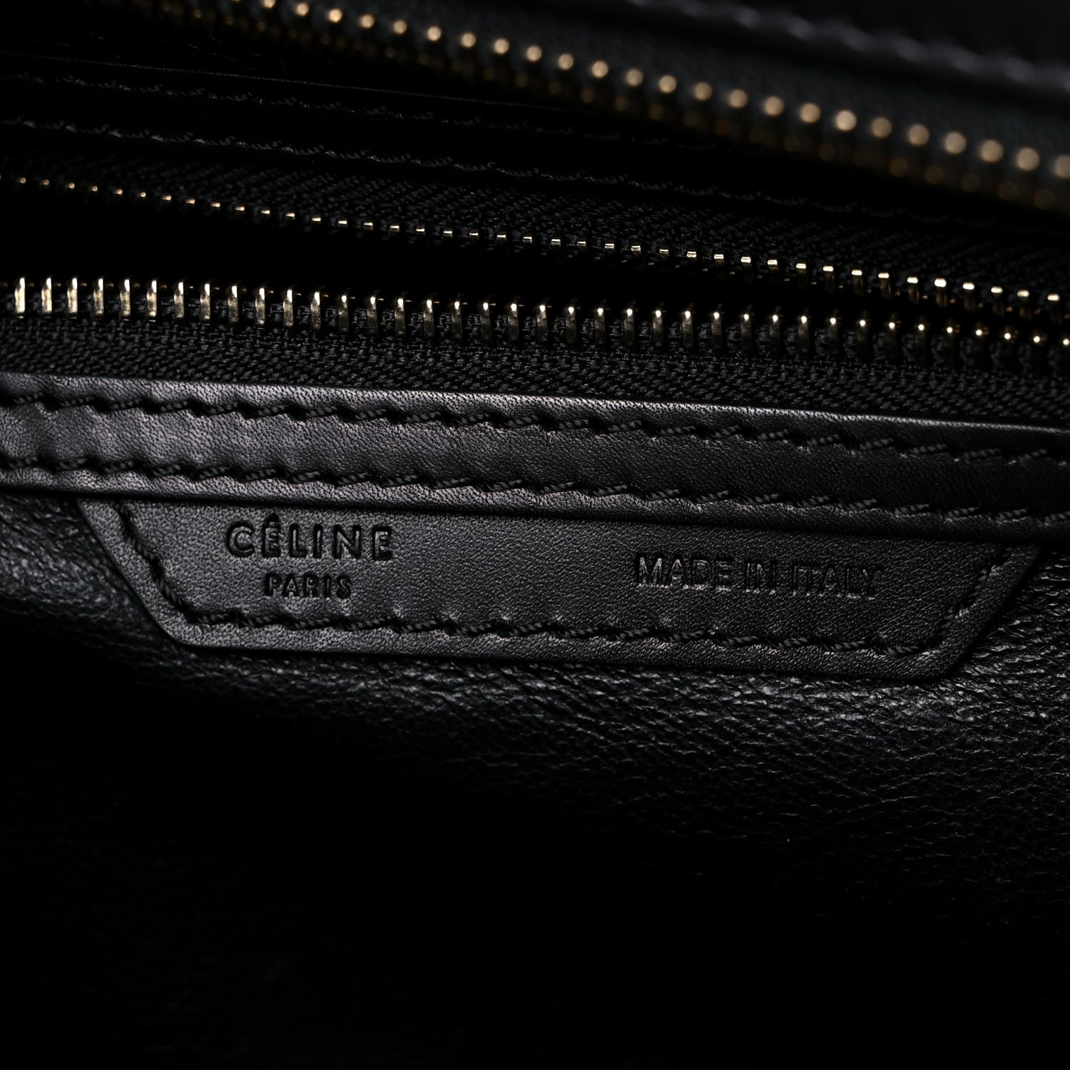 Celine Pony Hair Mini Tri-Color Luggage Glacier Red Black 5 of 14