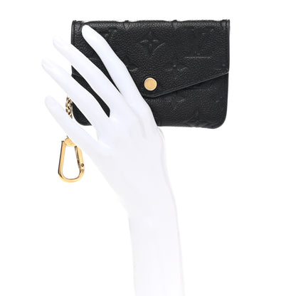 Louis Vuitton Empreinte Key Pouch Black 2 of 7