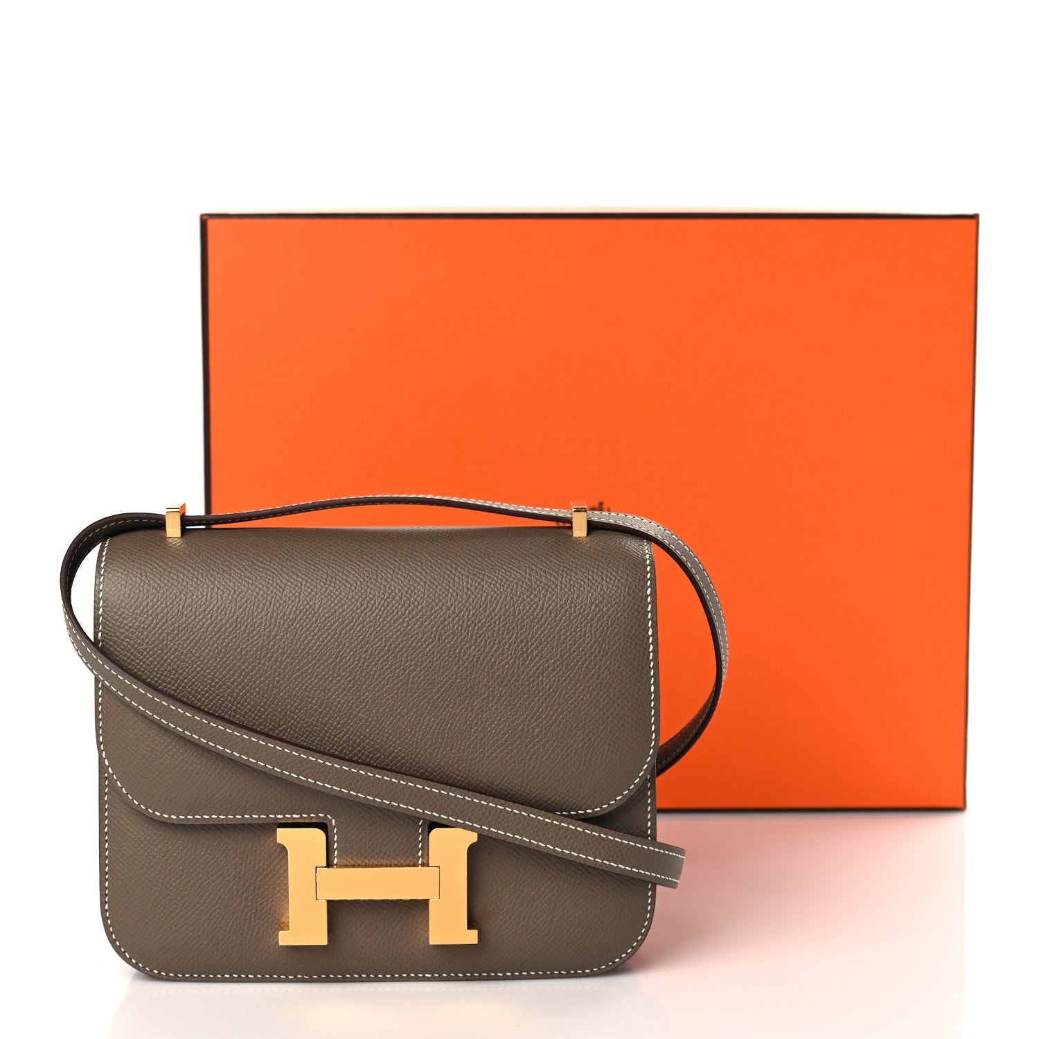 Hermes Epsom Constance 18 Etoupe 3 of 10