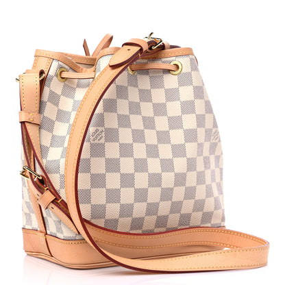 Louis Vuitton Damier Azur Noe BB 3 of 11
