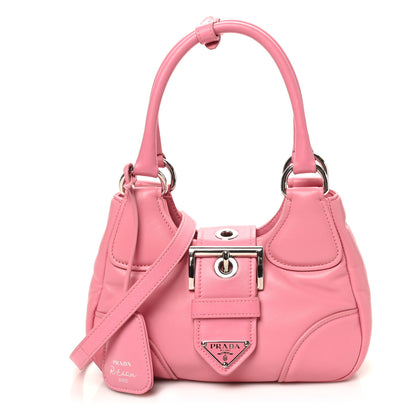 Prada Nappa Soft Padded Re-Edition 2002 Moon Bag Geranio 1 of 9
