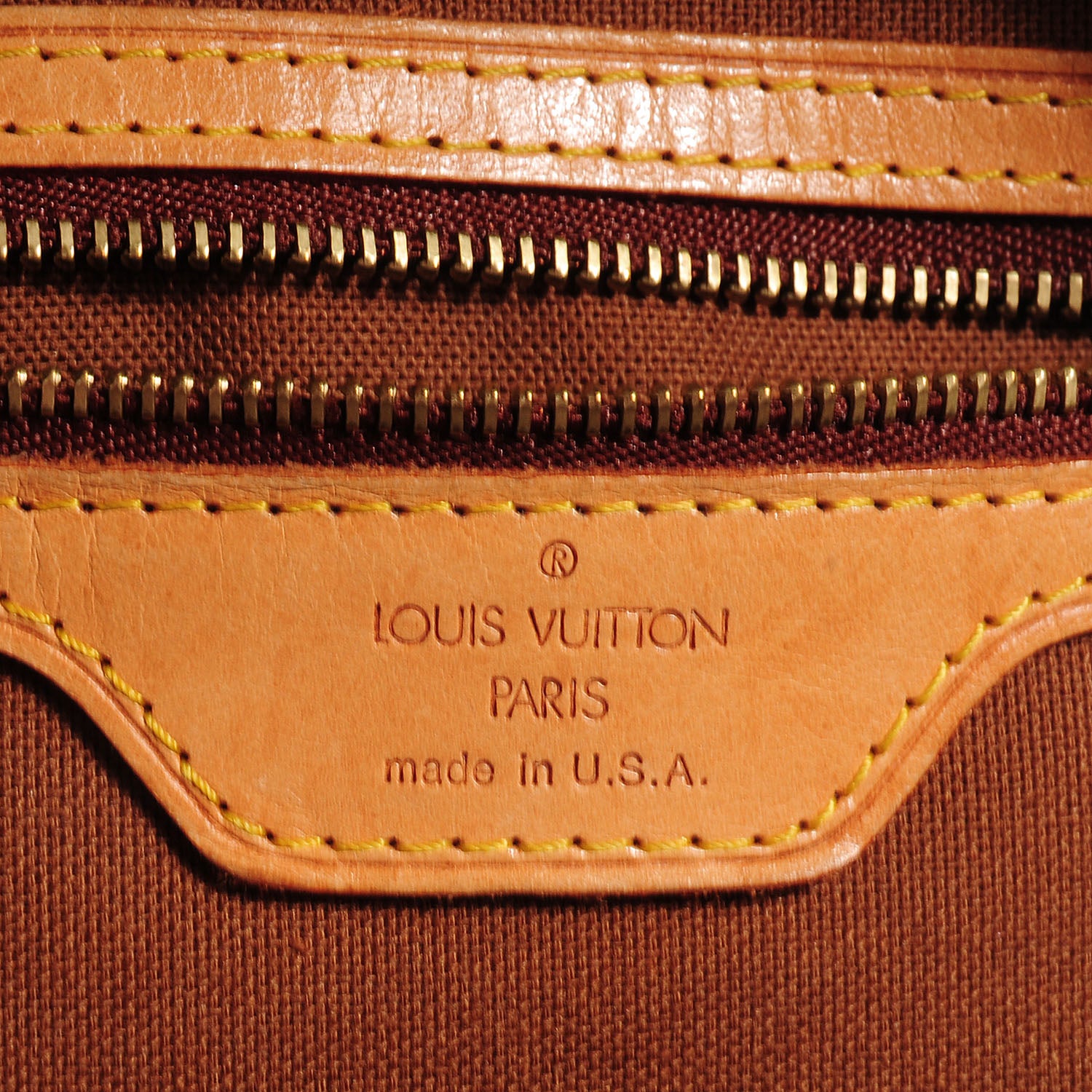 Louis Vuitton Monogram Cabas Piano 7 of 8