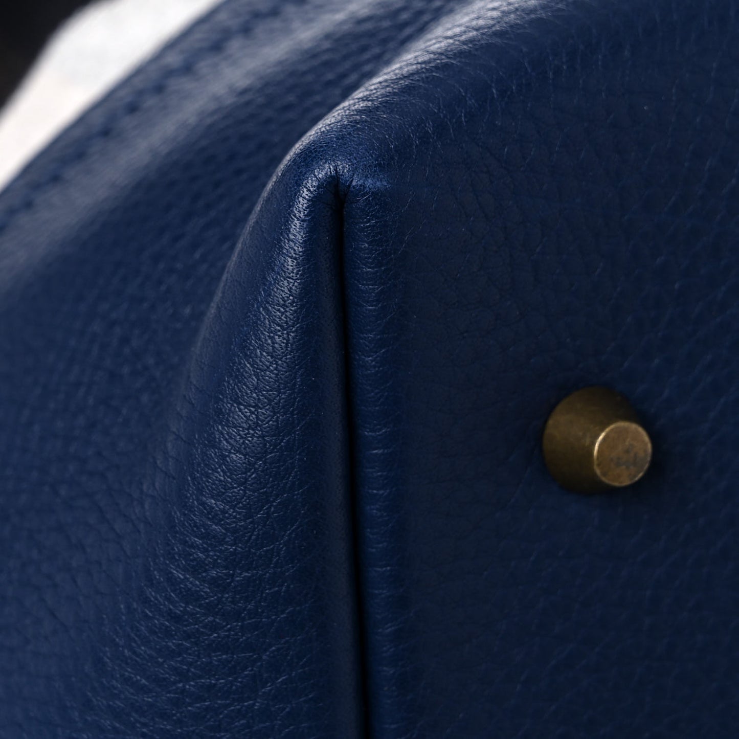 Grainy Calfskin House Check Canvas Heston Crossbody Blue