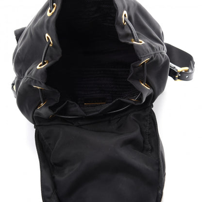 Prada Tessuto Nylon Saffiano Robot Backpack Black Mimosa 4 of 7