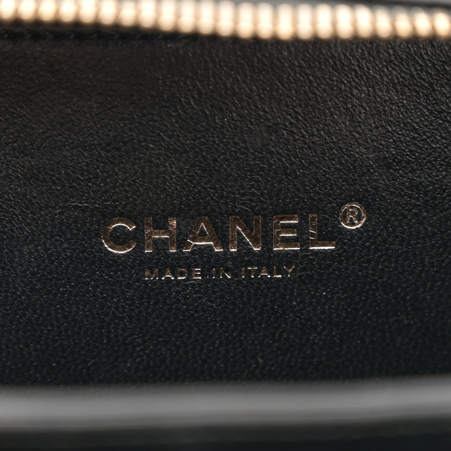 Chanel Caviar Quilted Small CC Filigree Vanity Case Black 6 of 11