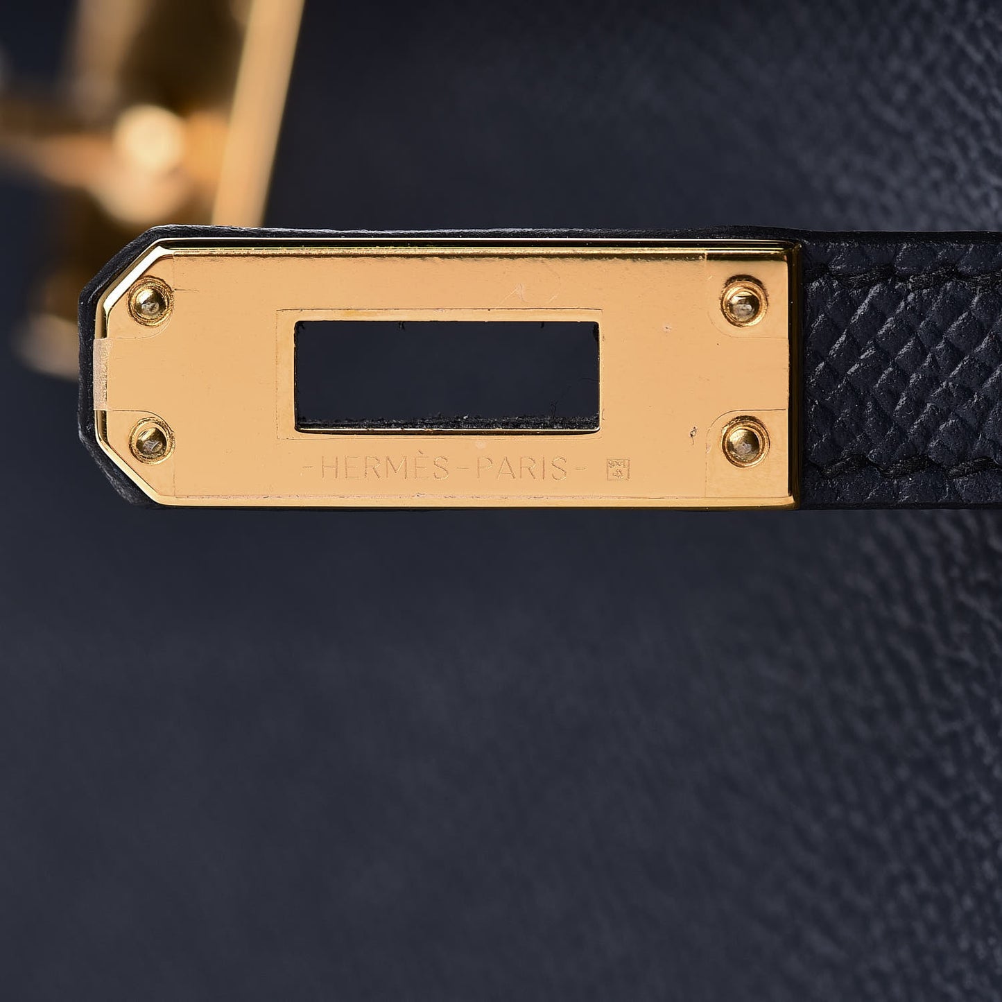 Epsom Kelly Sellier 25 Bleu Indigo