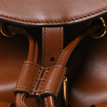 Gucci Calfskin Bamboo Backpack Brown 8 of 10