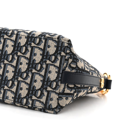 Christian Dior Oblique DiorStar Hobo Bag Blue 11 of 11