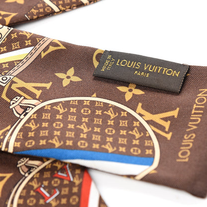 Louis Vuitton Silk Monogram Trunks Bandeau 2 of 2