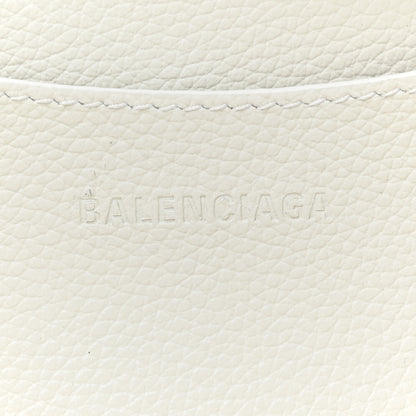 Balenciaga Grained Calfskin Neo Classic Silver Hardware Large Top Handle Bag White 6 of 15