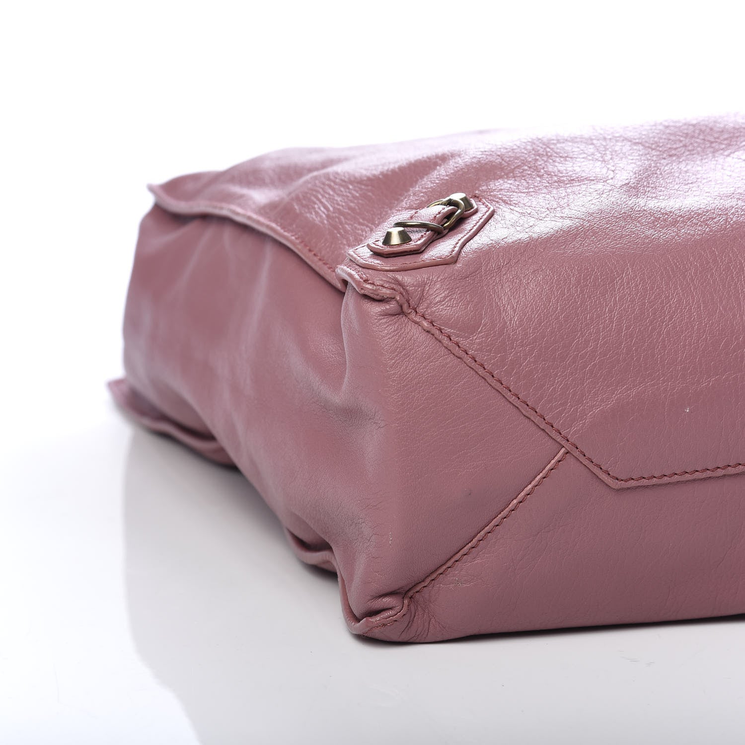Balenciaga Calfskin Papier Ledger Tote Pink 8 of 10