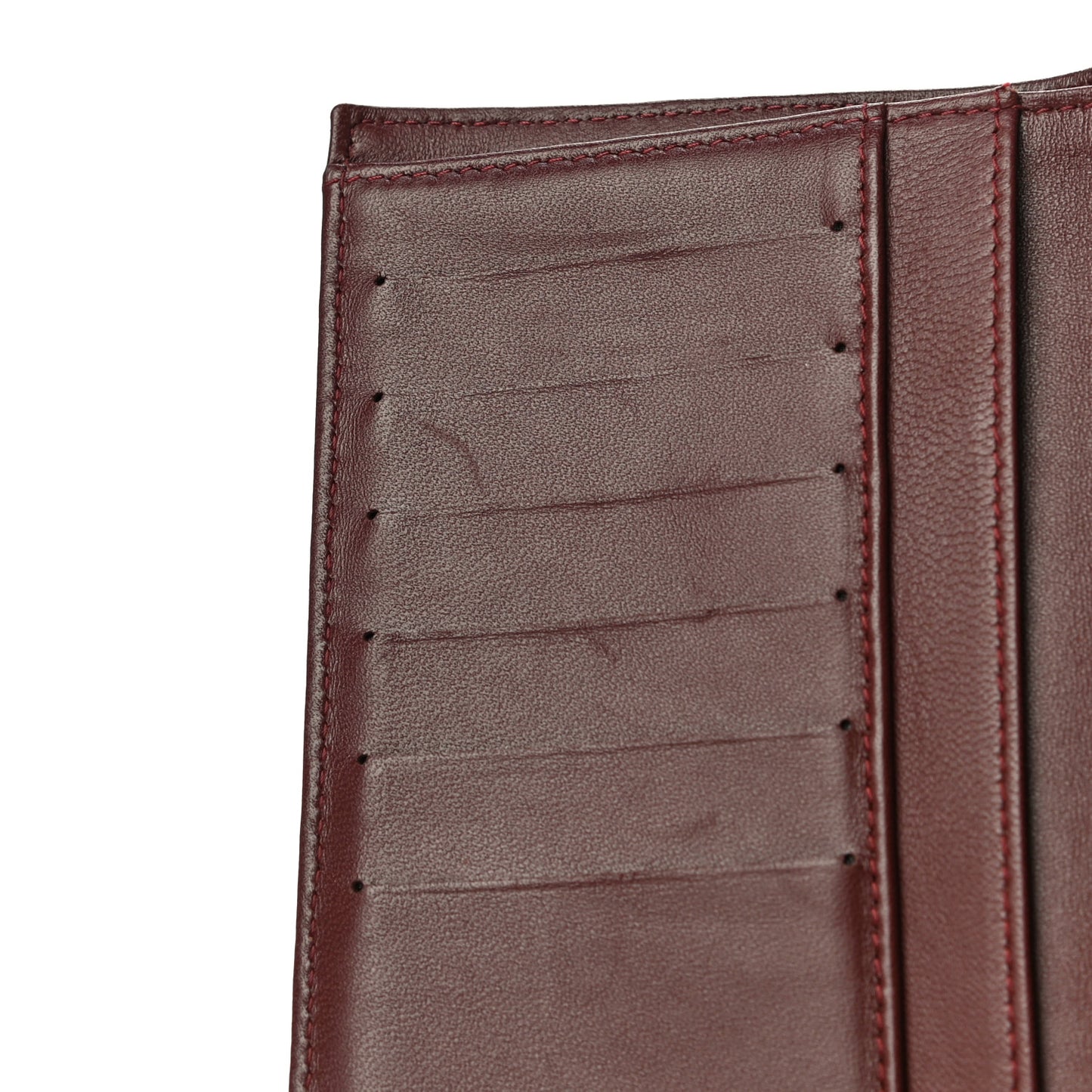 Lambskin Quilted Large Gusset Flap Wallet Black