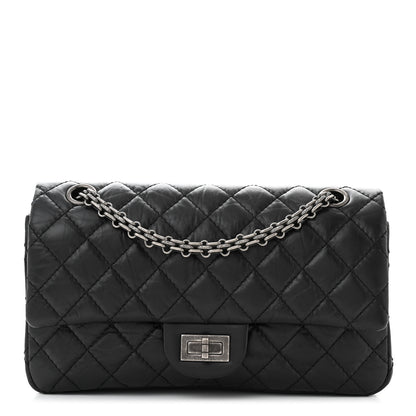 Chanel Aged Calfskin Quilted 2.55 Reissue 225 Flap Black 1 of 10
