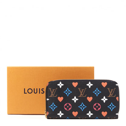Louis Vuitton Game On Zippy Wallet Black 9 of 9