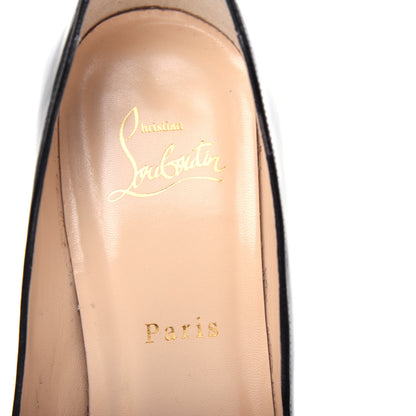 Christian Louboutin Patent Dirditta 130 Platform Pumps 38.5 Black 8 of 10