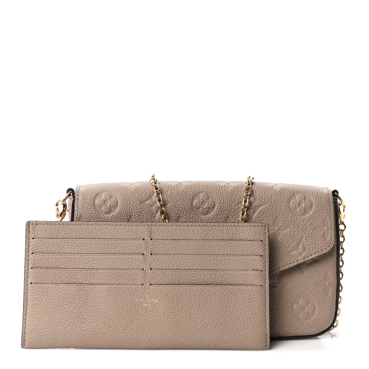 Empreinte Pochette Felicie Chain Wallet Tourterelle