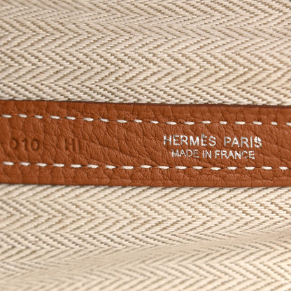 Hermes Negonda Garden Party 30 TPM Gold 6 of 11
