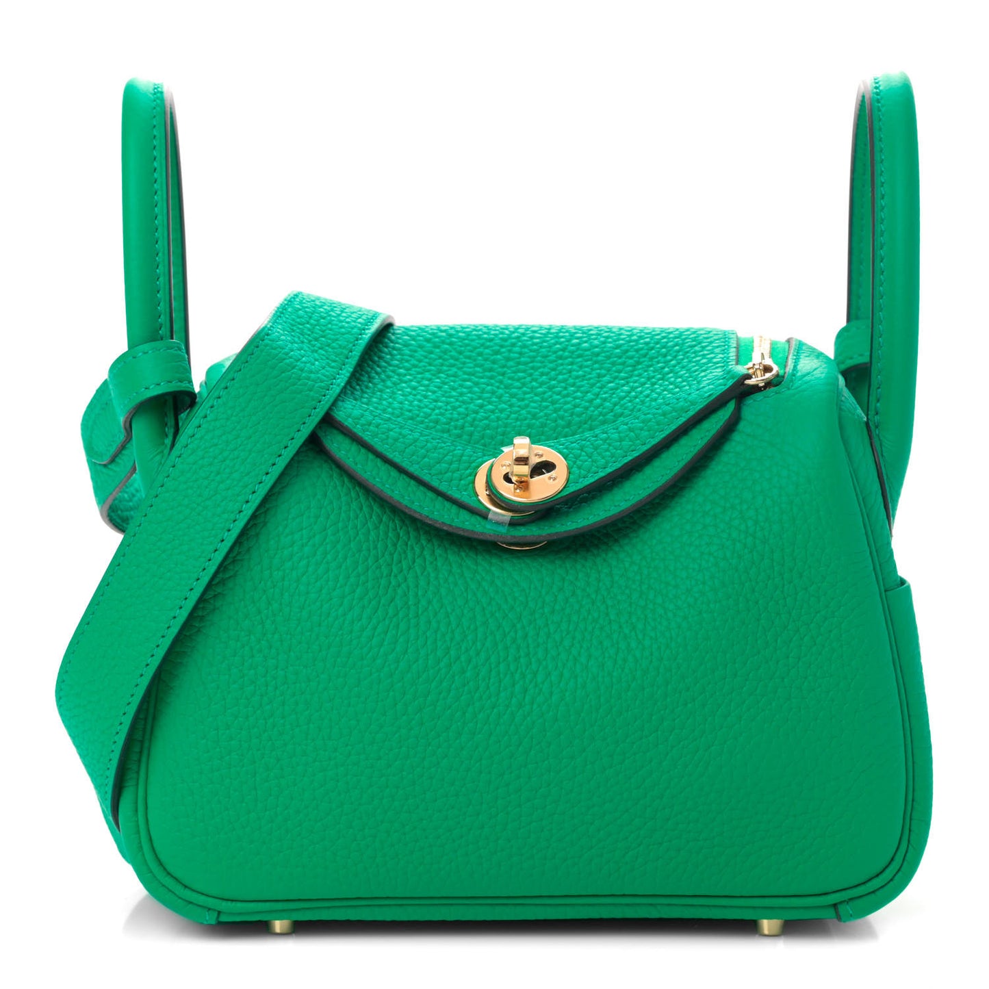 Taurillon Clemence Mini Lindy 20 Menthe