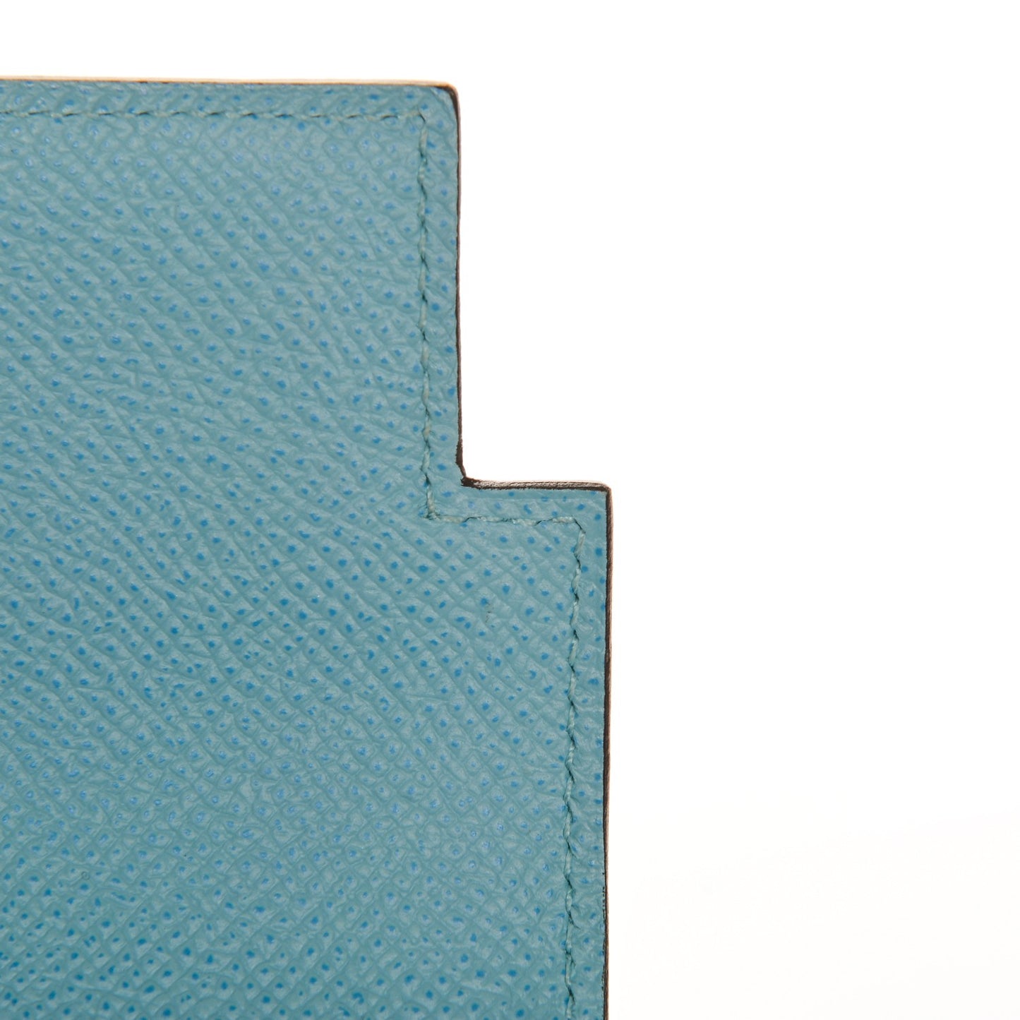 Epsom Medium Kelly Wallet Bleu Atoll