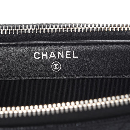 Chanel Caviar Quilted Small Clutch With Chain Black 7 of 10