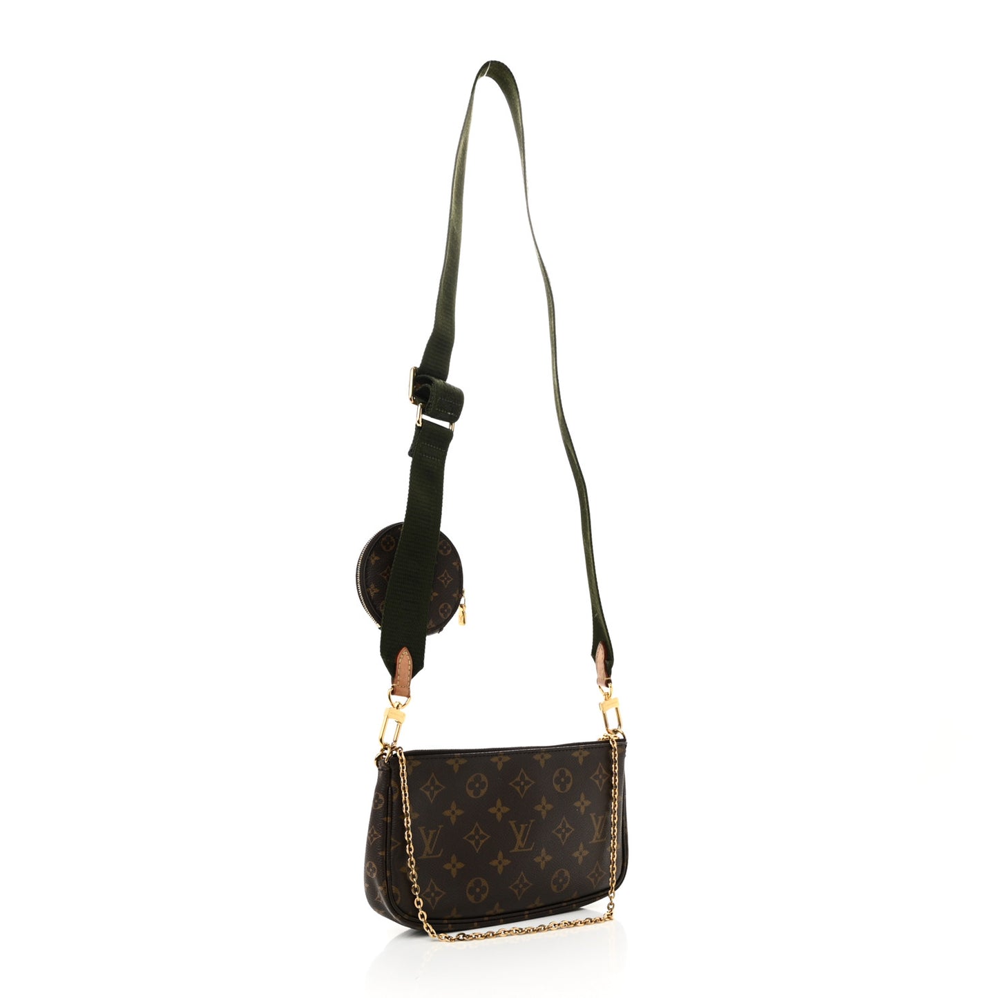 Monogram Multi Pochette Accessories Kaki