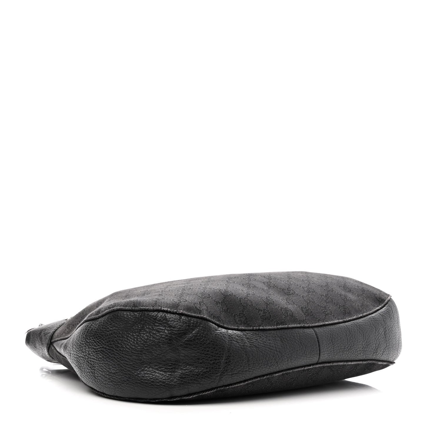 Monogram Calfskin Horsebit Classic Ring Hobo Black