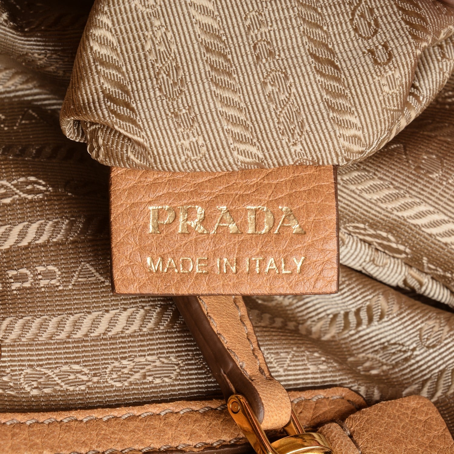 Prada Cervo Antik Shoulder Bag Cuoio 7 of 8