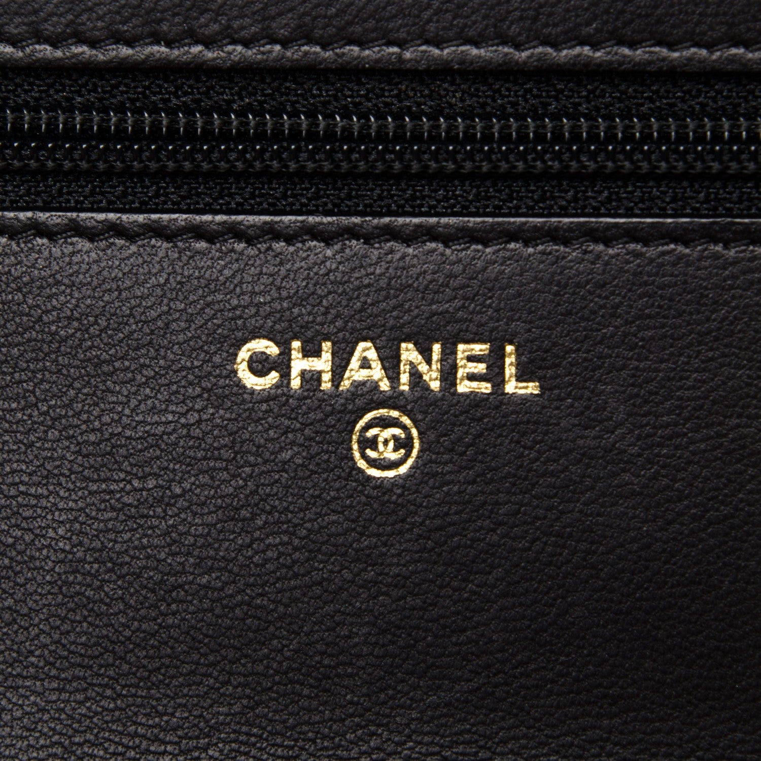 Chanel Lambskin Quilted Boy Wallet On Chain WOC Black 6 of 8