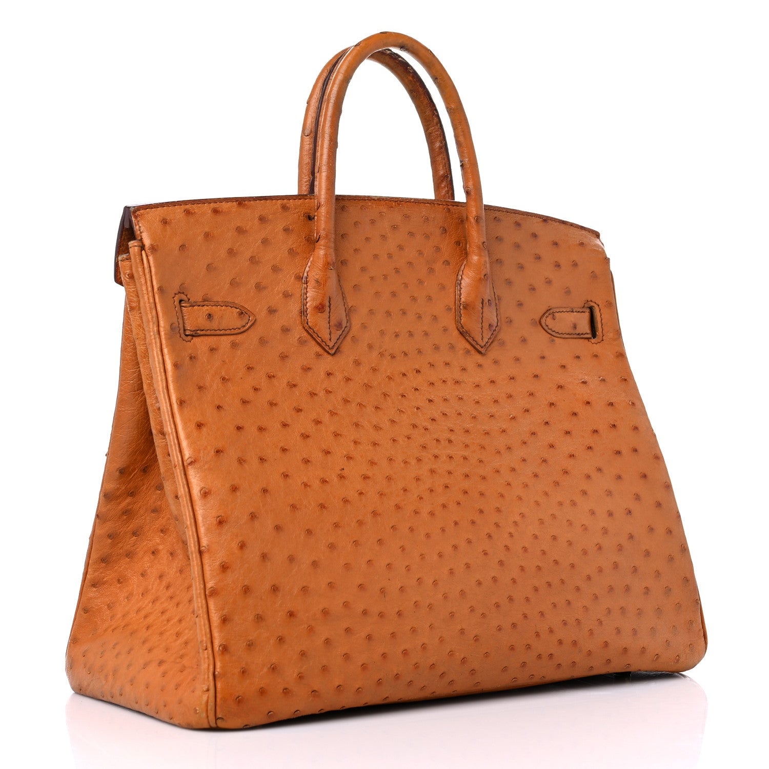 Hermes Ostrich HAC Birkin 32 Gold 3 of 23