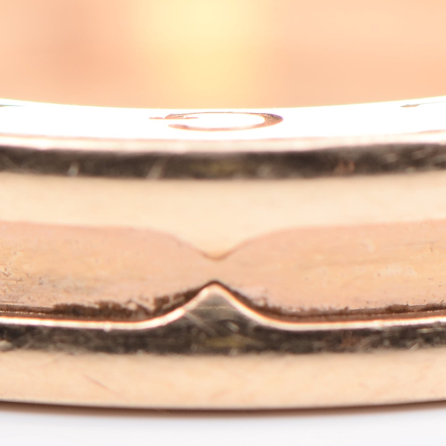 18K Rose Gold B.Zero1 Ring 55 7.25