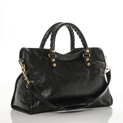 Balenciaga Agneau Giant 12 Gold Hardware City Black 3 of 6