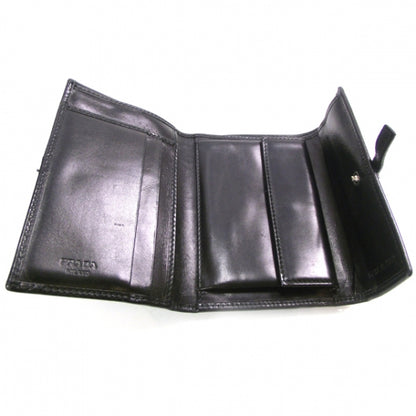 Prada Leather Buckle Wallet Nero 3 of 8