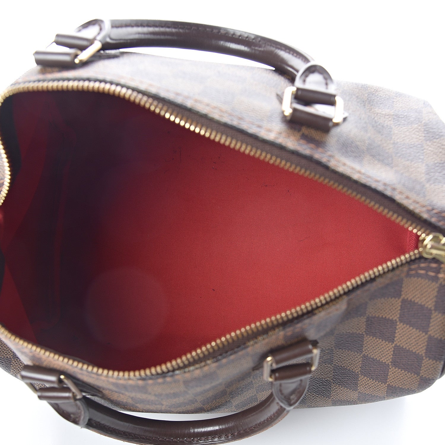 Louis Vuitton Damier Ebene Speedy 30 5 of 10