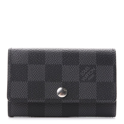 Louis Vuitton Damier Graphite Multicles 6 Key Holder 1 of 8