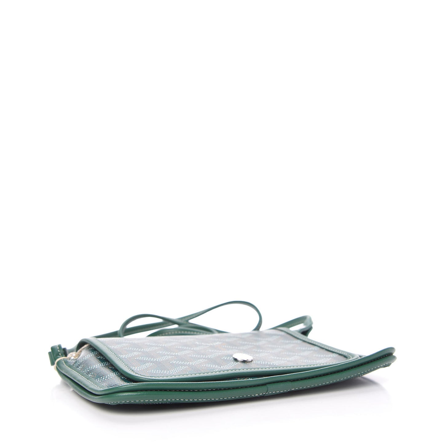 Goyardine Plumet Wallet Clutch Green