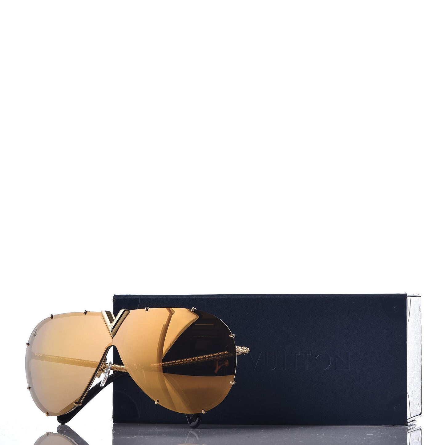 LV Drive Sunglasses Z0896E Gold