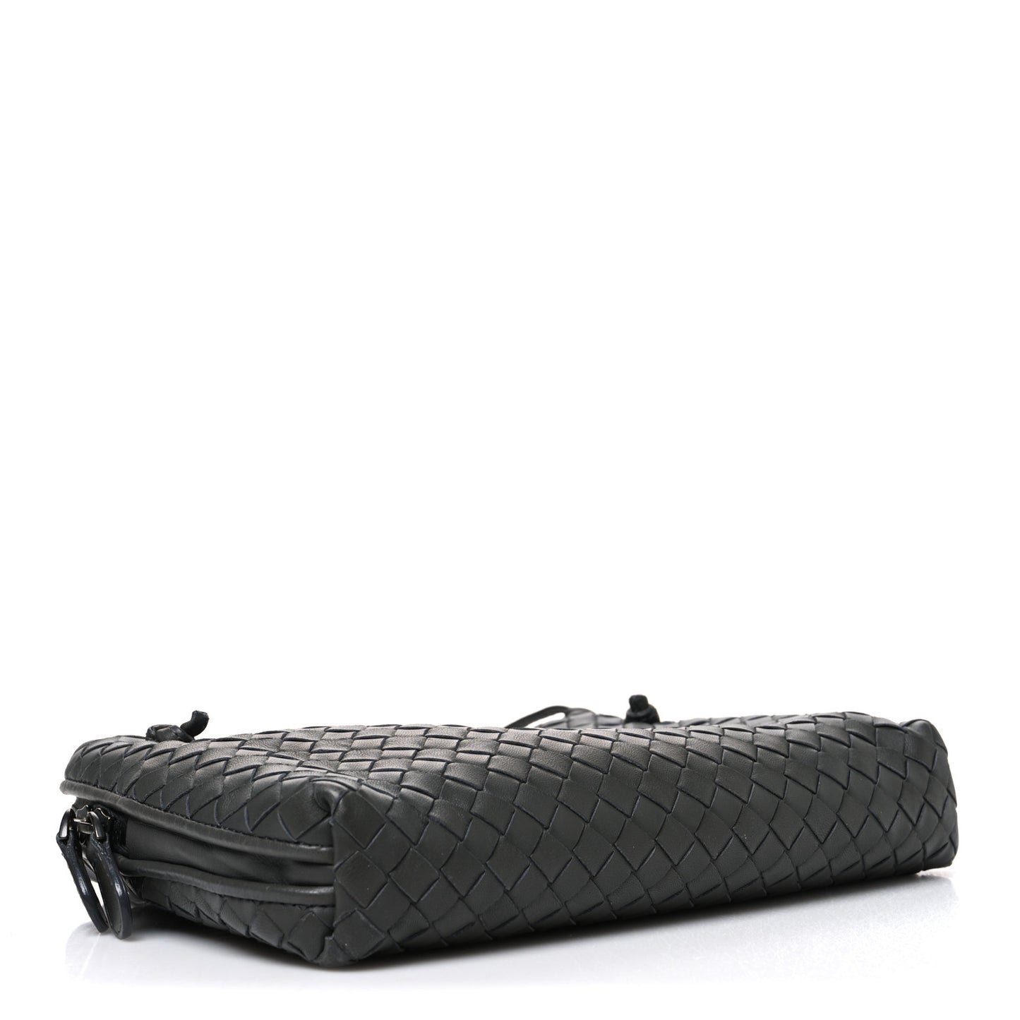 Nappa Intrecciato Nodini Crossbody Messenger New Light Grey