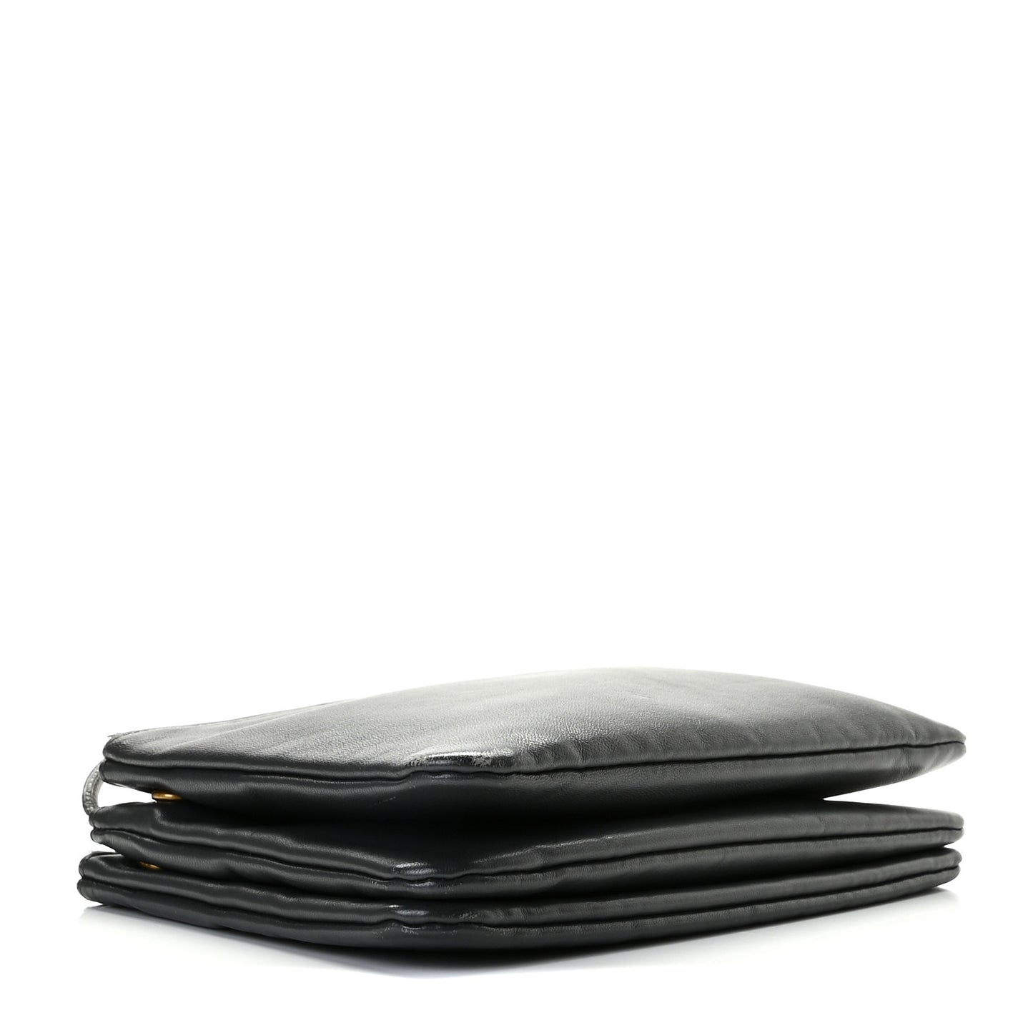 Lambskin Small Trio Crossbody Bag Black