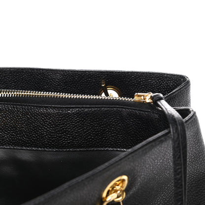 Chanel Caviar Flap Shoulder Bag Black 17 of 17
