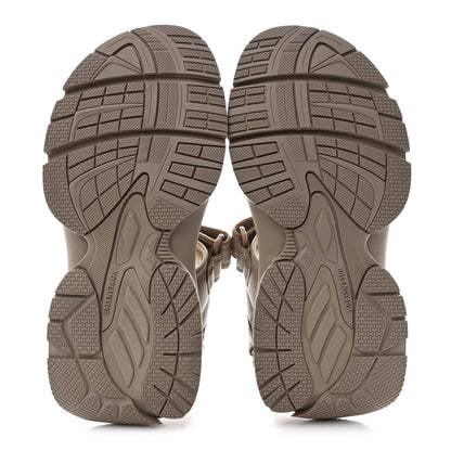 Balenciaga Fake Leather Womens Tourist Sandals 37 Taupe 5 of 9