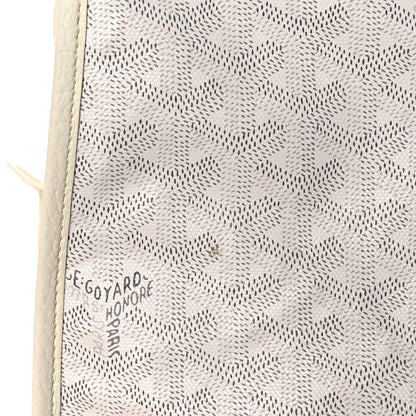 Goyard Goyardine Sac Hardy Pet Carrier PM White 10 of 10