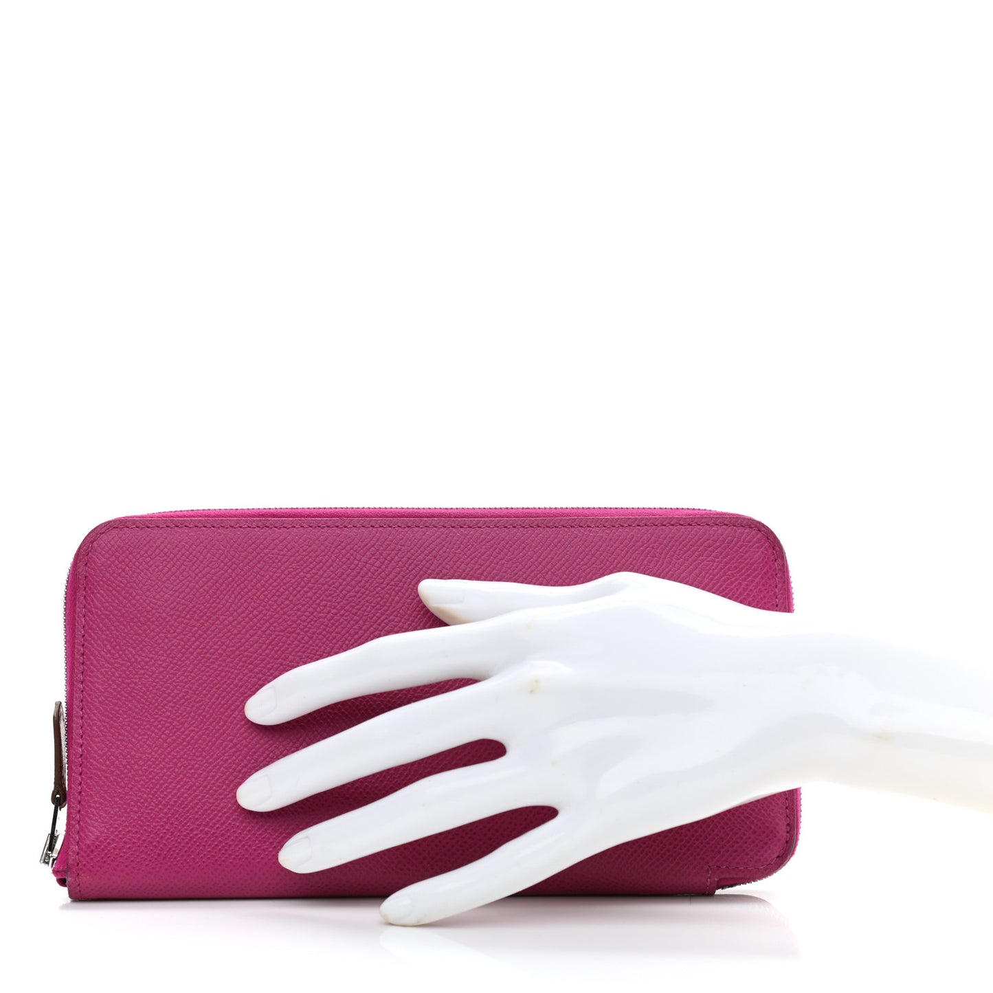 Epsom Silk'In Wallet Rose Pourpre Bleu Lin