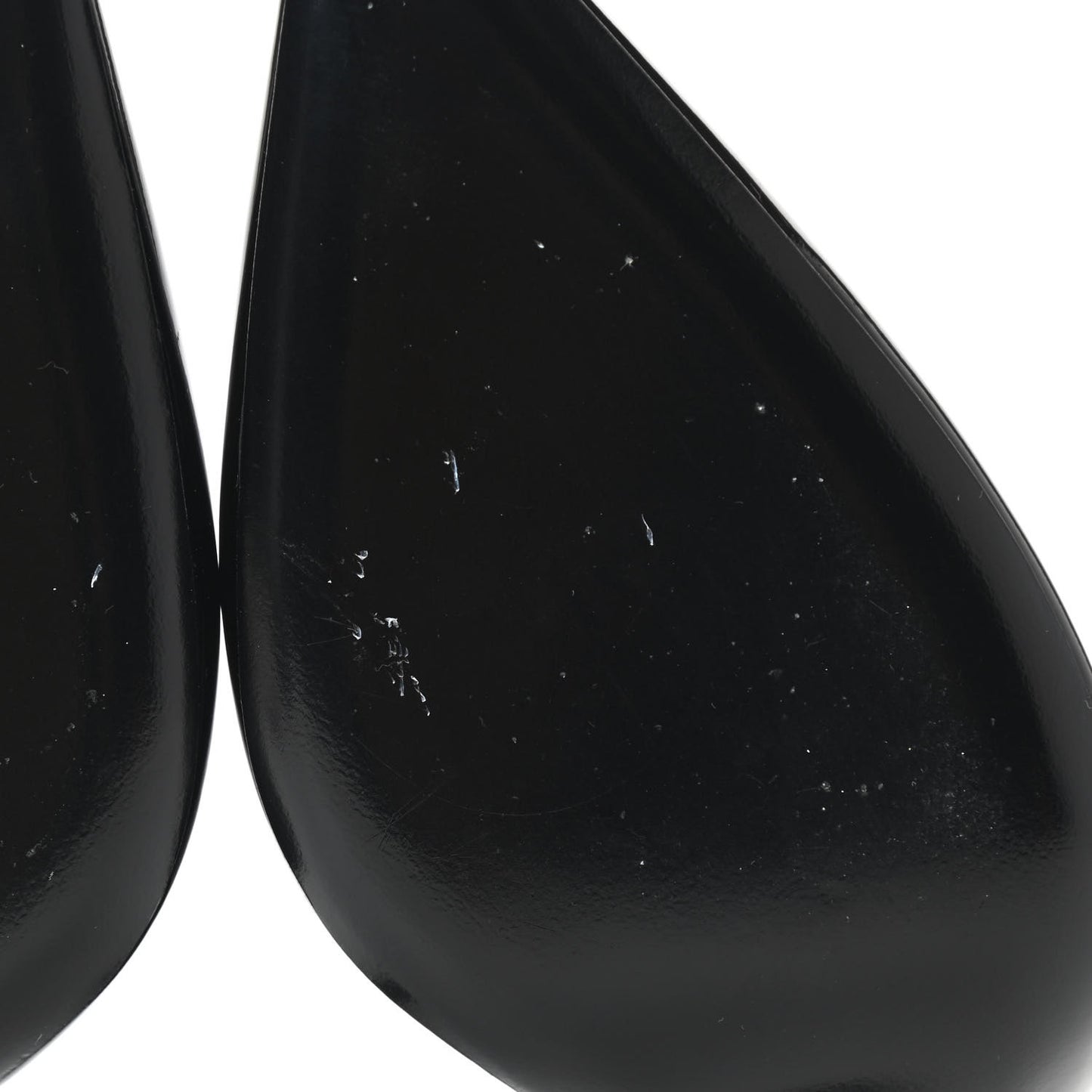 Patent Calfskin Zoe 85 Pumps 36.5 Black