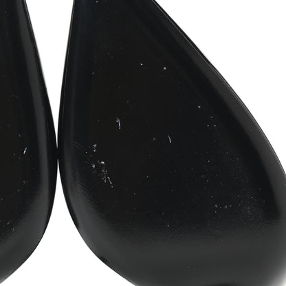 Saint Laurent Patent Calfskin Zoe 85 Pumps 36.5 Black 6 of 11