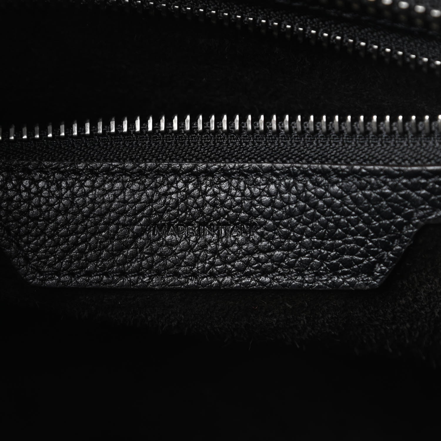 Celine Drummed Calfskin Micro Luggage Black 7 of 15