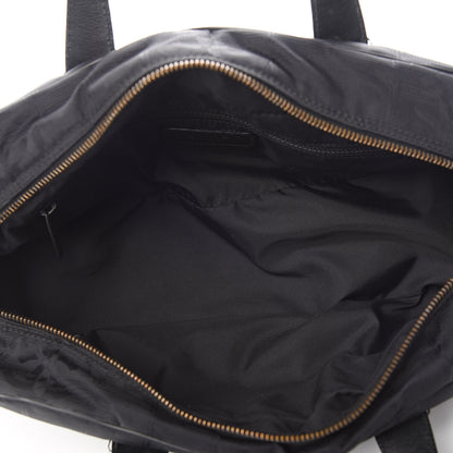 Chanel Nylon Travel Bowler Black 5 of 15