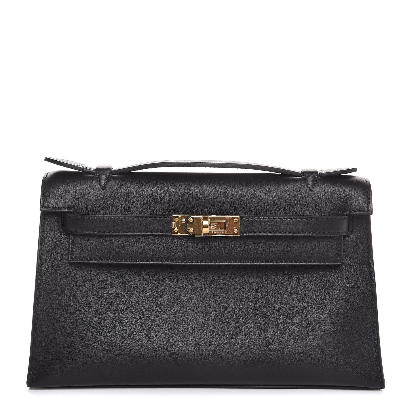 Swift Kelly Pochette Clutch Black