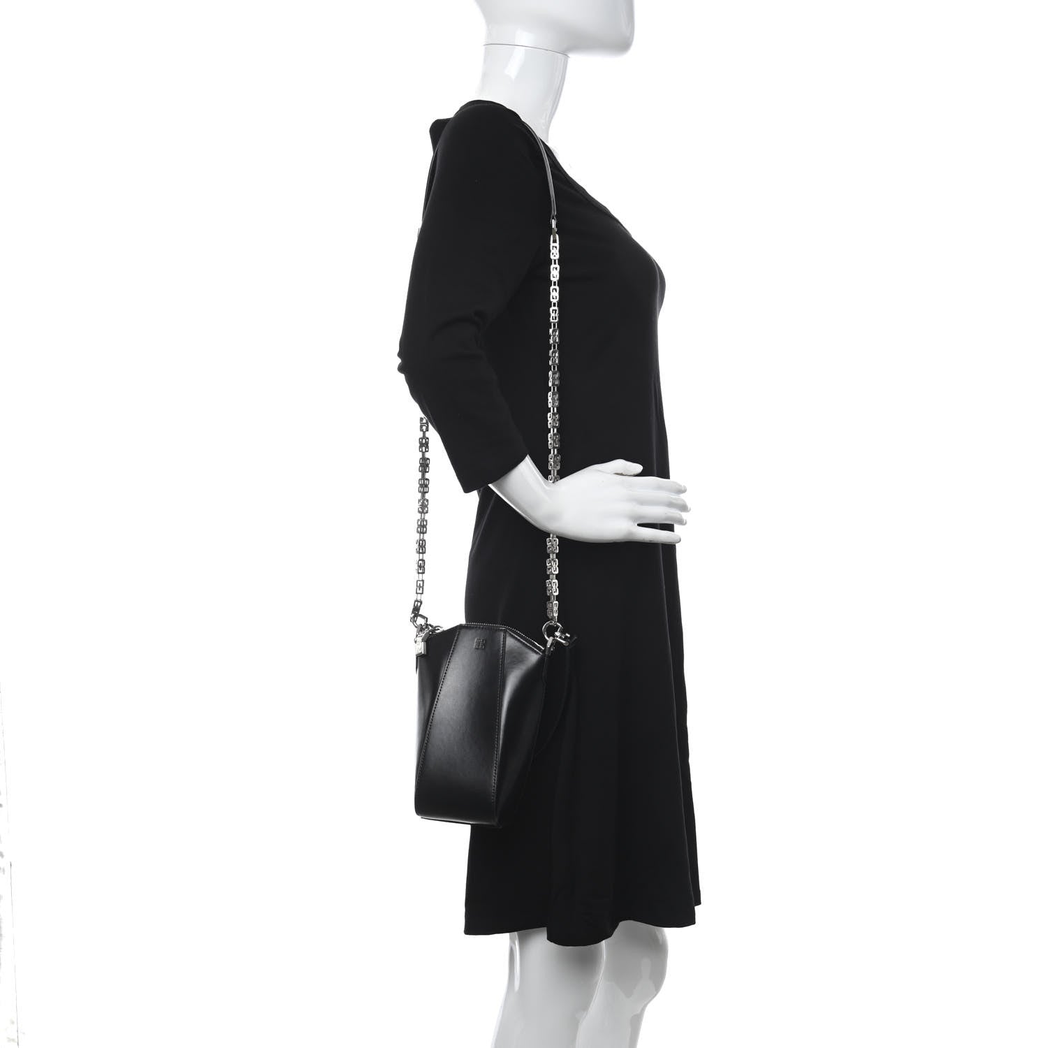 Givenchy Calfskin Mini Vertical Antigona Black 2 of 12