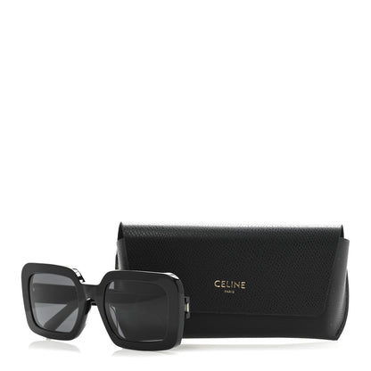 Celine Acetate Triomphe 01 Sunglasses CL 40304U Black 8 of 8